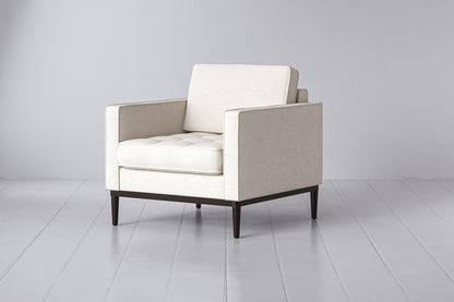 Model 02 Armchair, Ivory