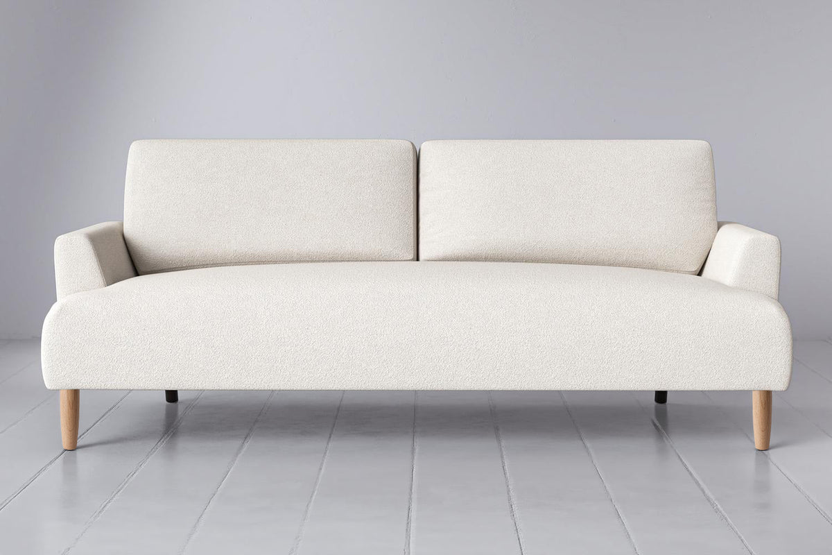 Model 05 3-Seater Sofa, Oak / Ivory
