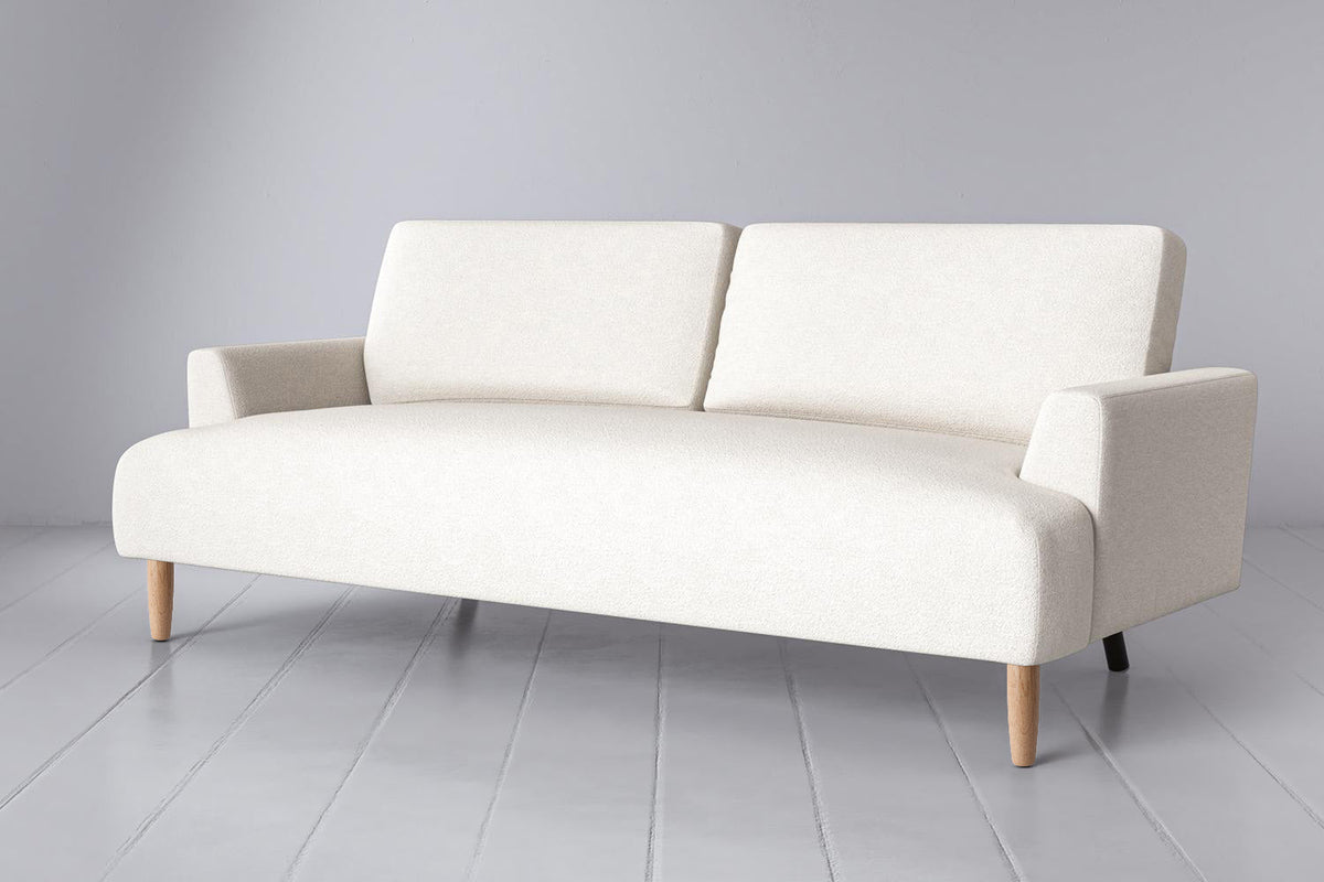 Model 05 3-Seater Sofa, Oak / Ivory