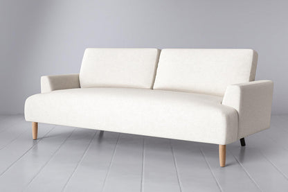 Model 05 3-Seater Sofa, Oak / Ivory