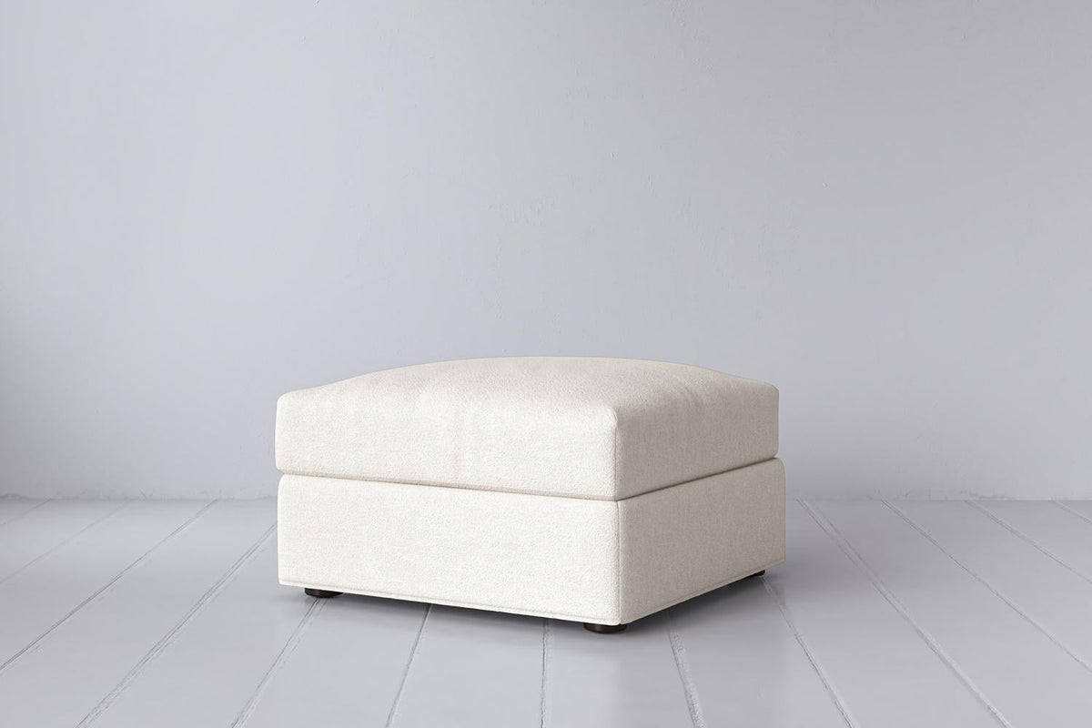 Model 06 Ottoman, Ivory