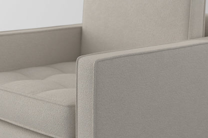 Model 02 Armchair, Ivory