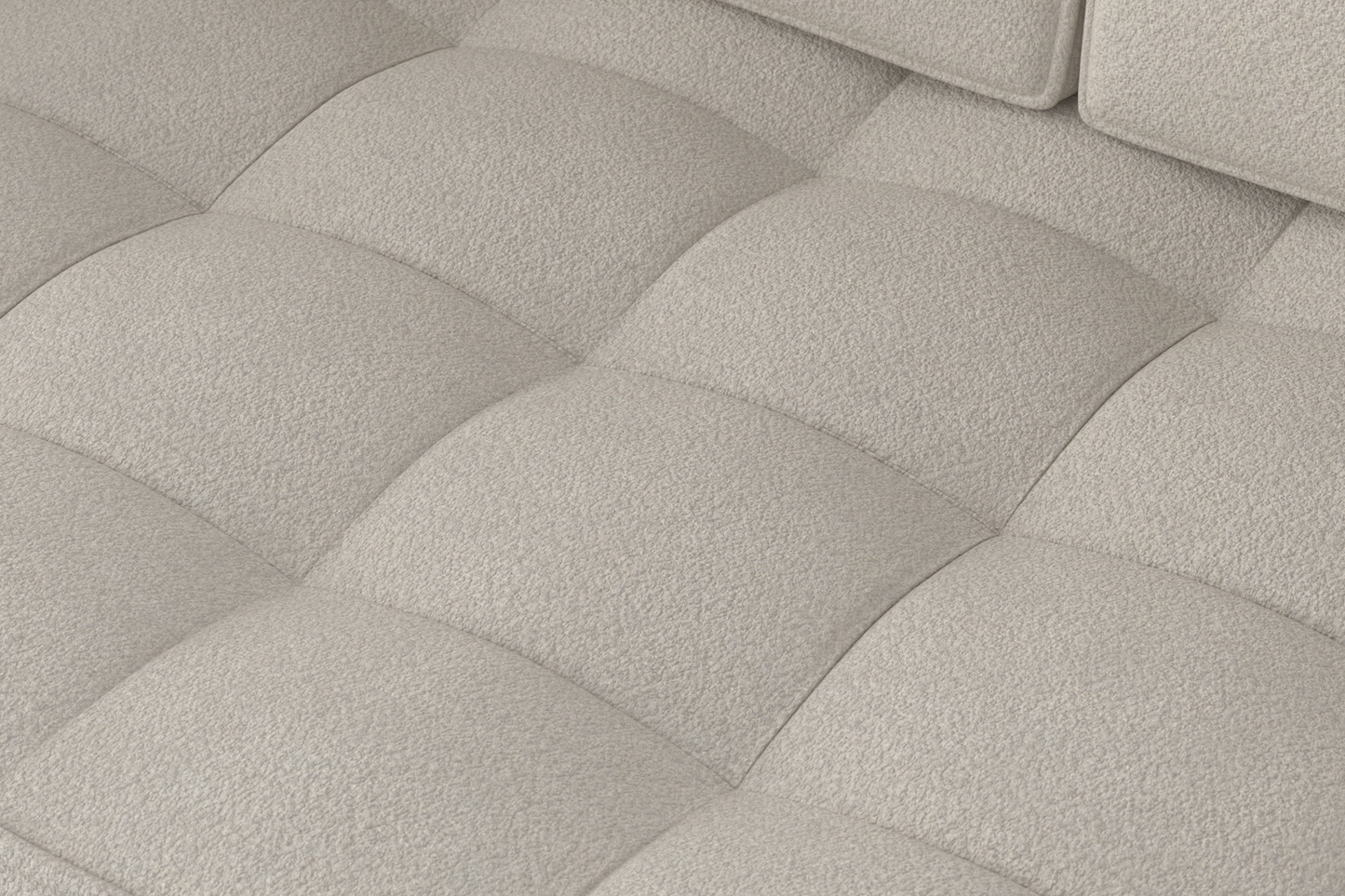 Model 02 2-Seater Sofa, Ivory