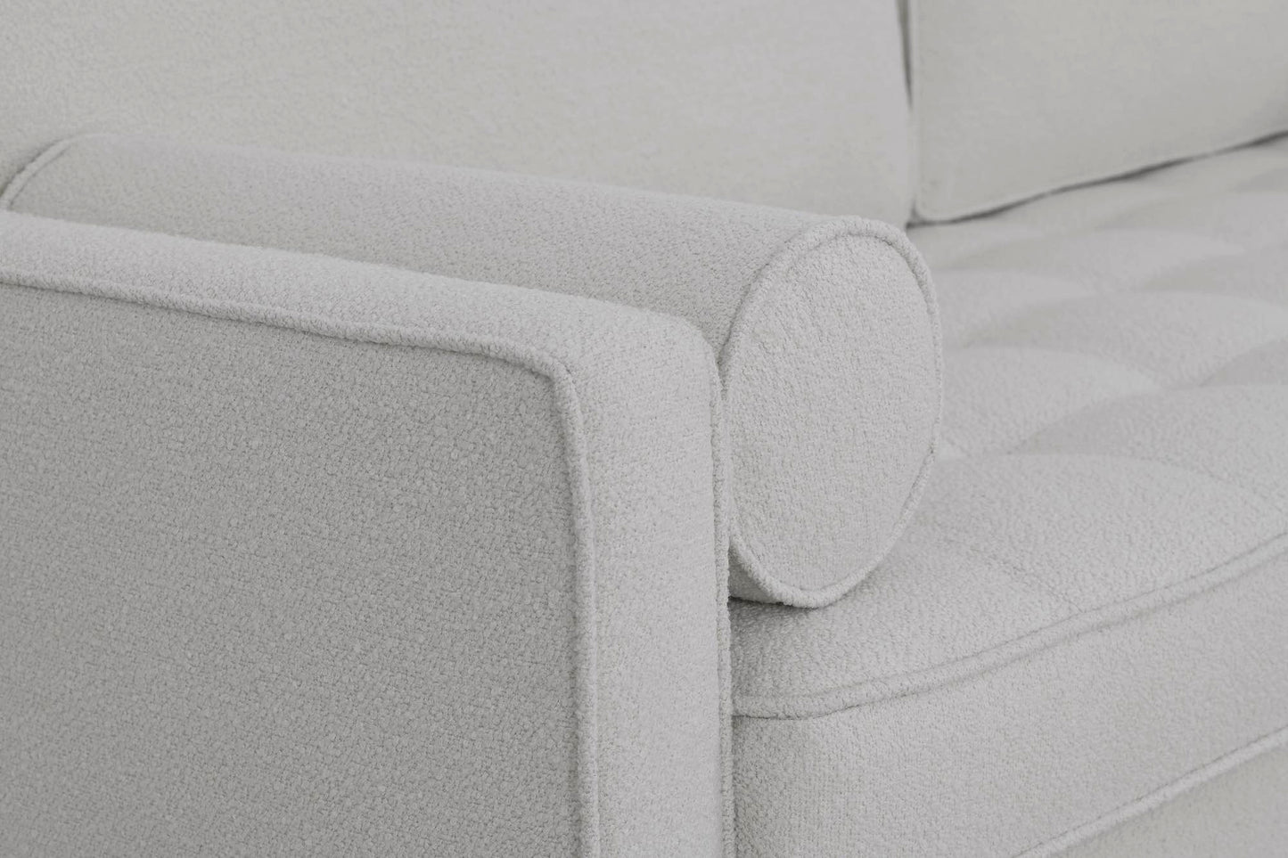 Model 02 3-Seater Sofa, Ivory