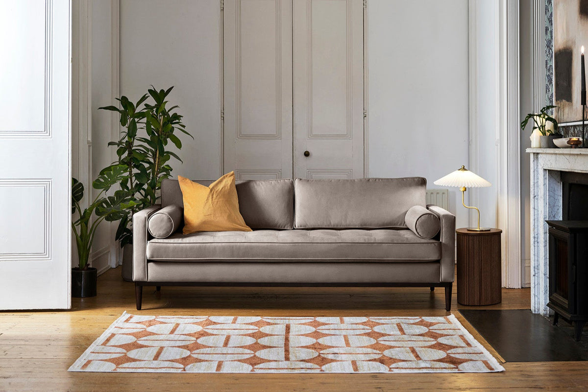 Model 02 3-Seater Sofa, Elephant