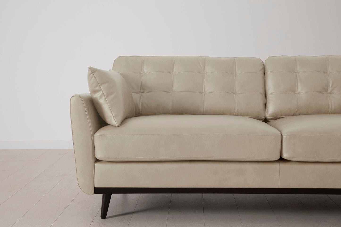 Model 10 2-Seater Sofa with Ottoman, Oyster