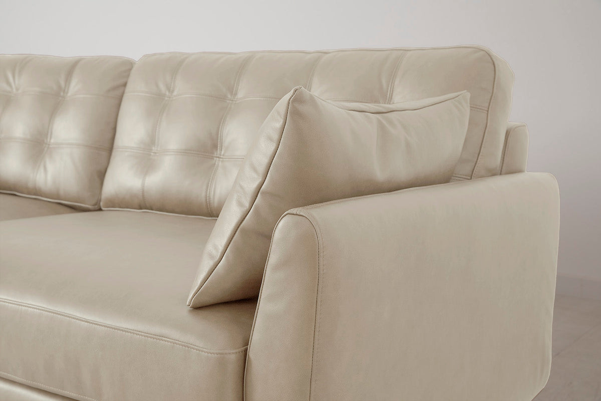 Model 10 3-Seater Sofa with Ottoman, Oyster