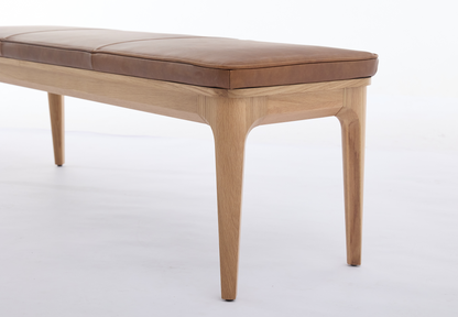 Dining Bench 01, Oak / Maple