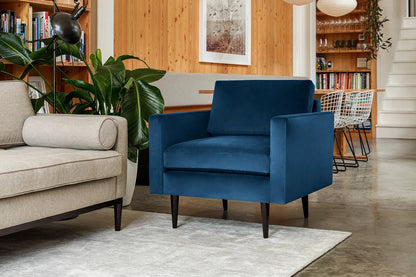 Model 01 Armchair, Teal