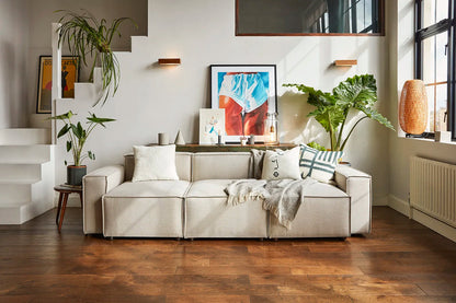 Model 03 3-Seater Sofa, Pumice