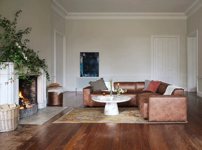 Model 03 Corner Sofa, Chestnut