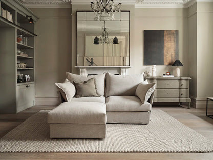 Model 06 2-Seater Left Chaise Sofa, Pumice