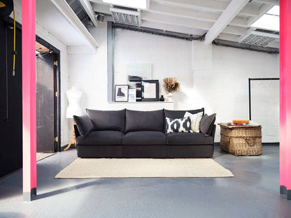 Model 06 3-Seater Sofa, Charcoal