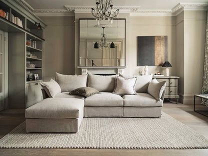 Model 06 3-Seater Left Chaise Sofa, Pumice