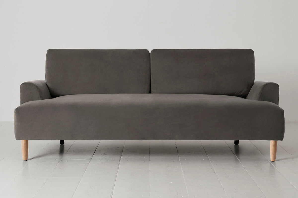 Model 05 3-Seater Sofa, Oak / Elephant