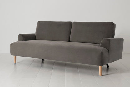 Model 05 3-Seater Sofa, Oak / Elephant