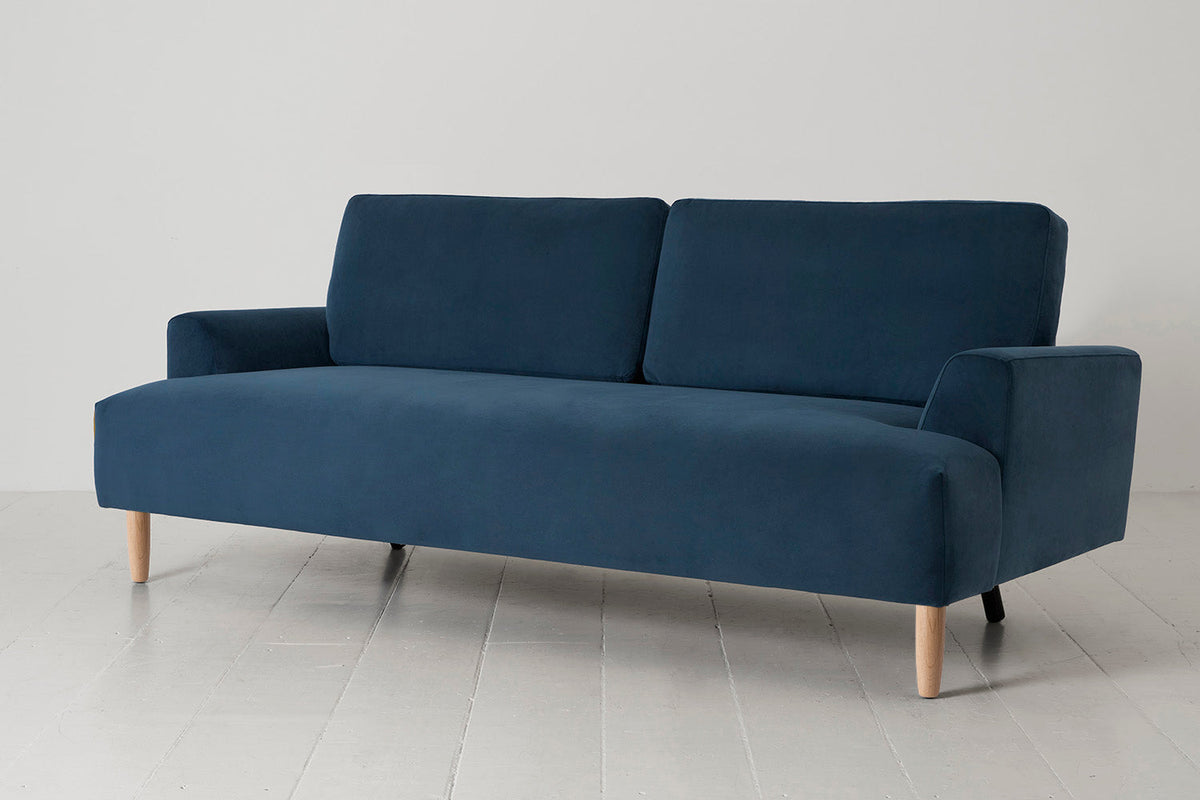 Model 05 3-Seater Sofa, Oak / Teal