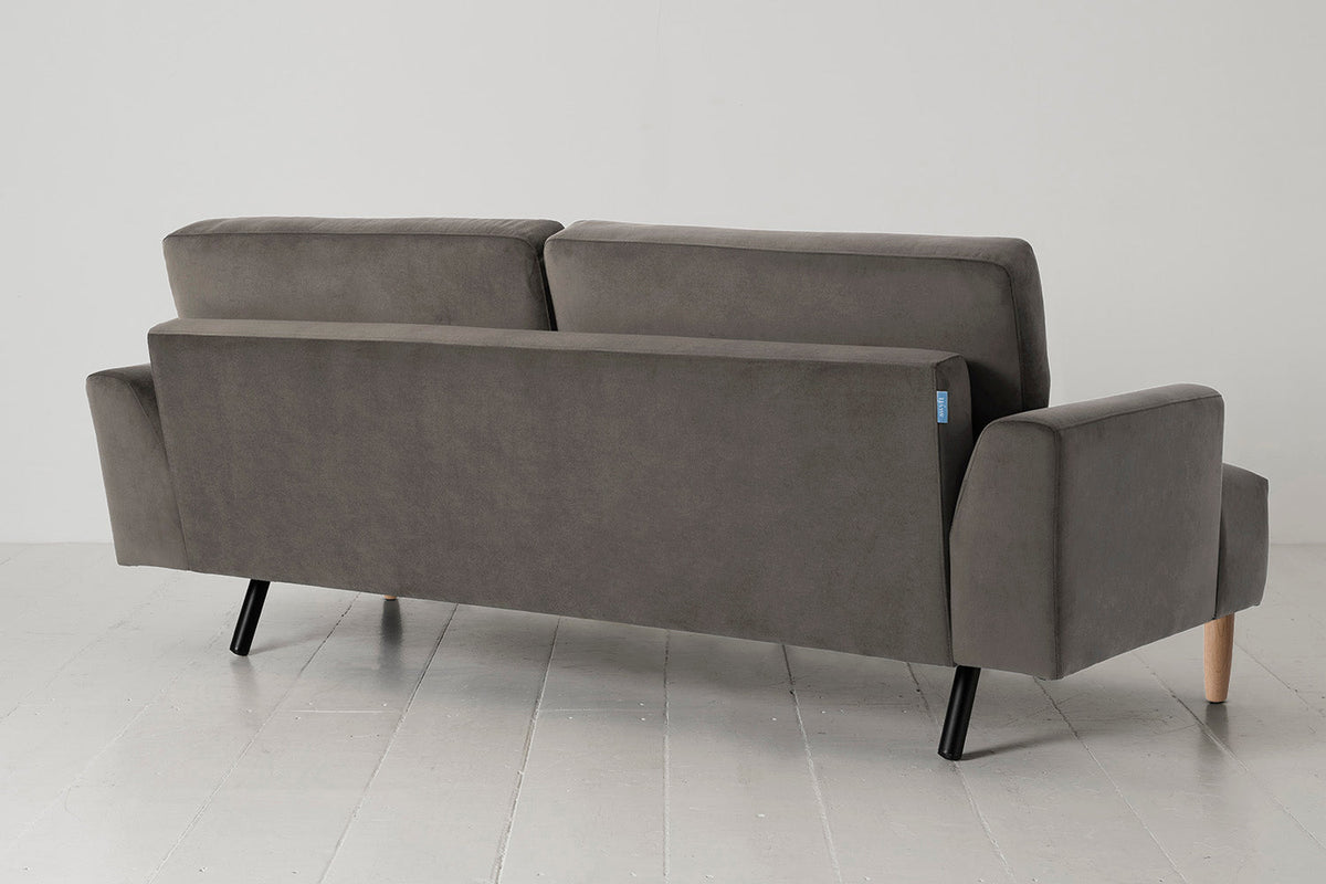 Model 05 3-Seater Sofa, Oak / Elephant
