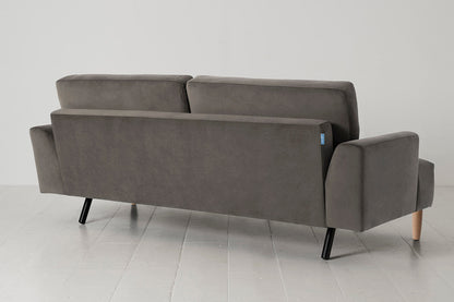 Model 05 3-Seater Sofa, Oak / Elephant