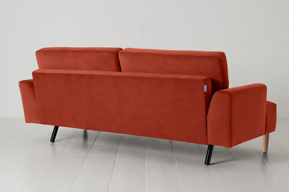 Model 05 3-Seater Sofa, Oak / Paprika