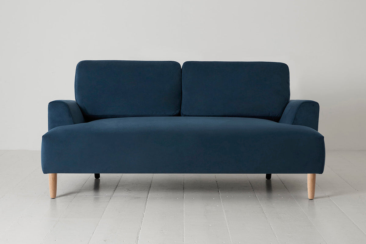 Model 05 2-Seater Sofa, Oak / Teal
