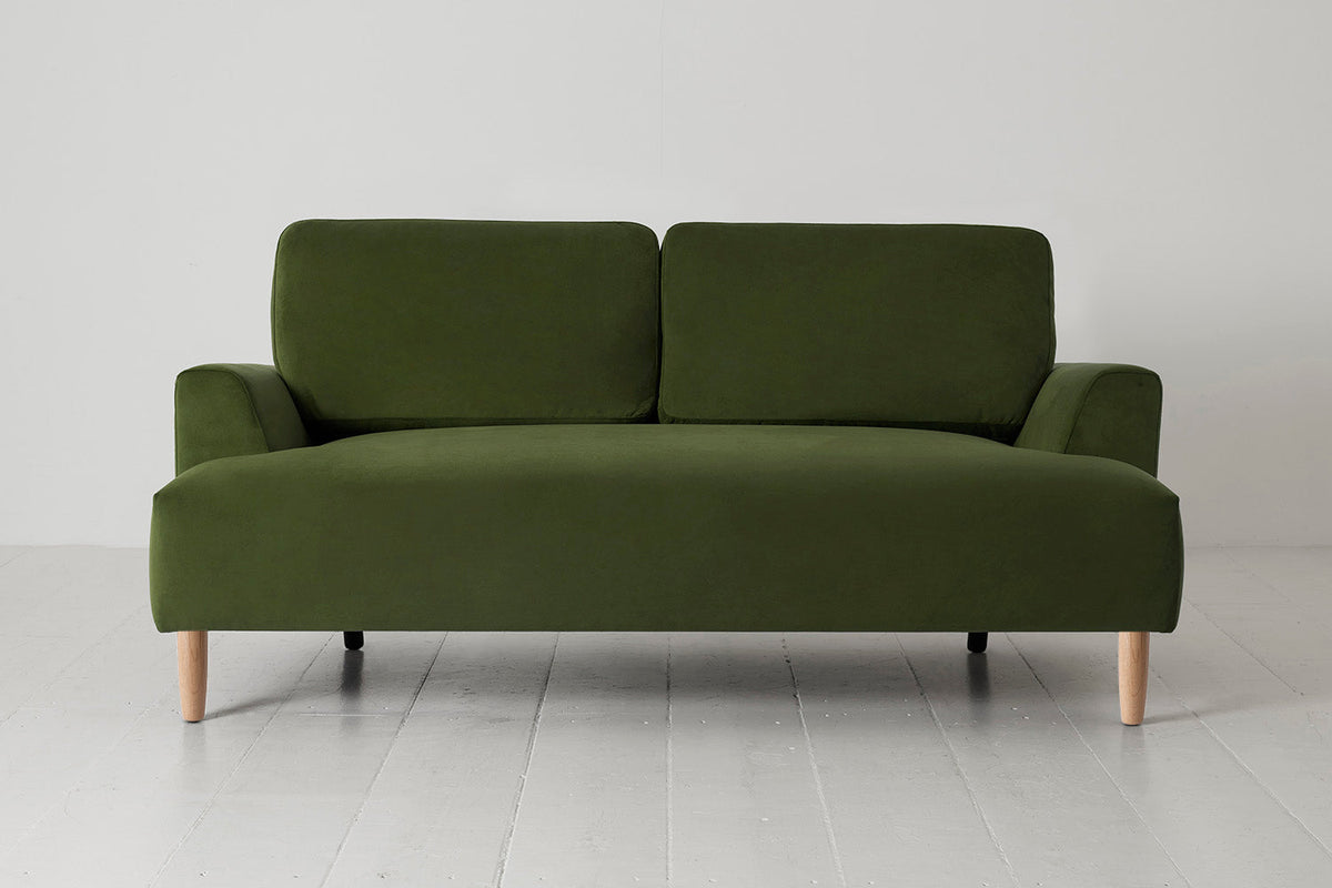 Model 05 2-Seater Sofa, Oak / Vine