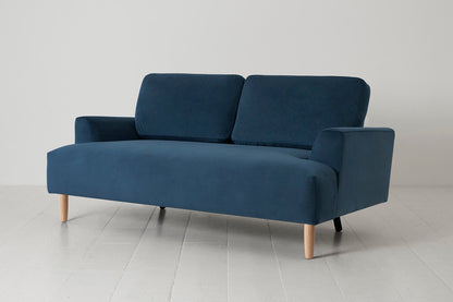 Model 05 2-Seater Sofa, Oak / Teal