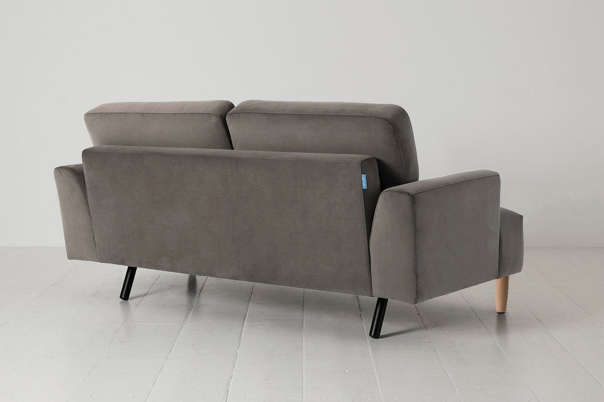 Model 05 2-Seater Sofa, Oak / Elephant
