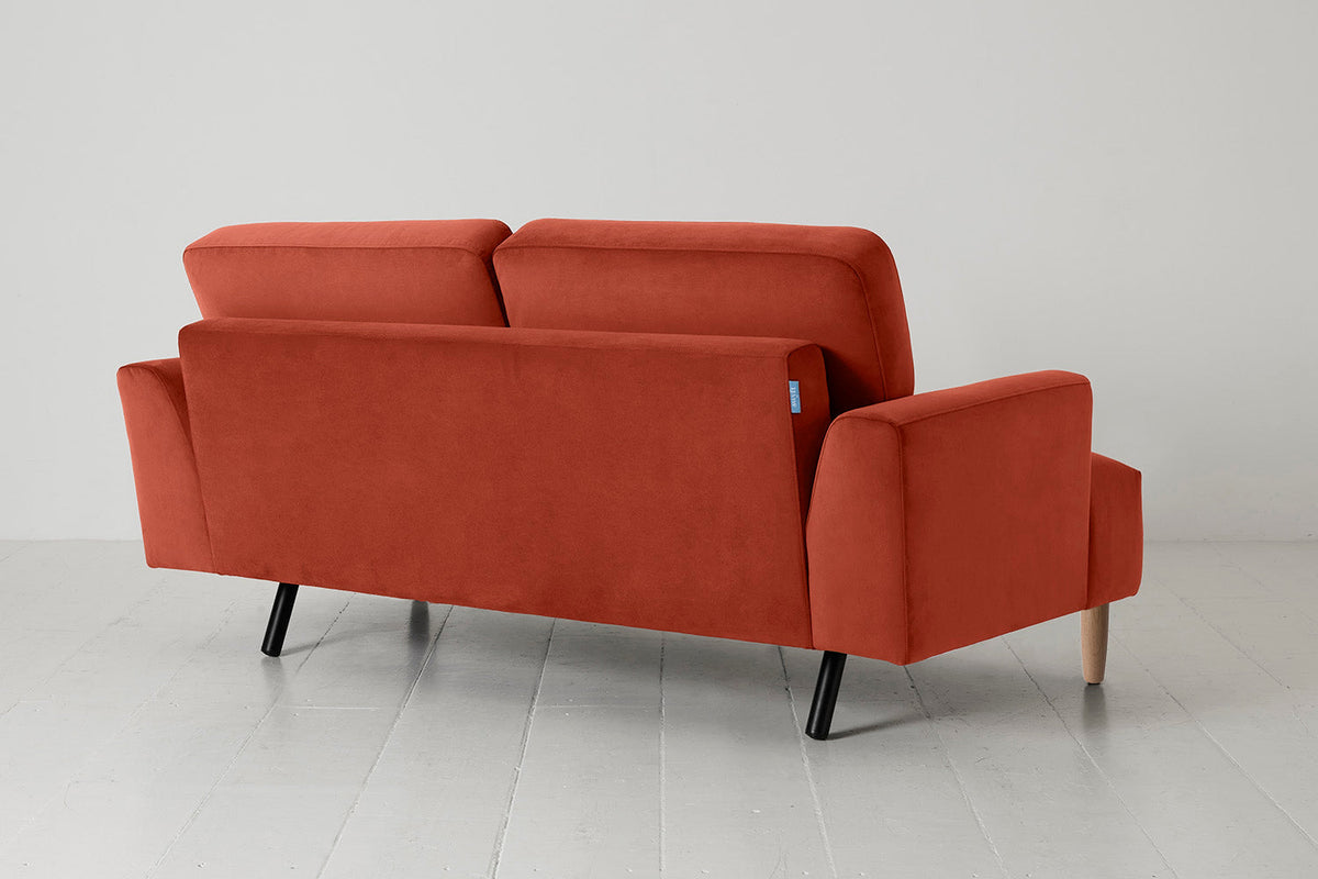 Model 05 2-Seater Sofa, Oak / Paprika