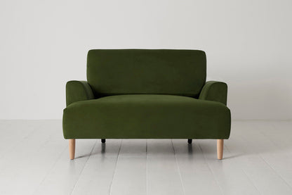 Model 05 Loveseat, Oak / Vine