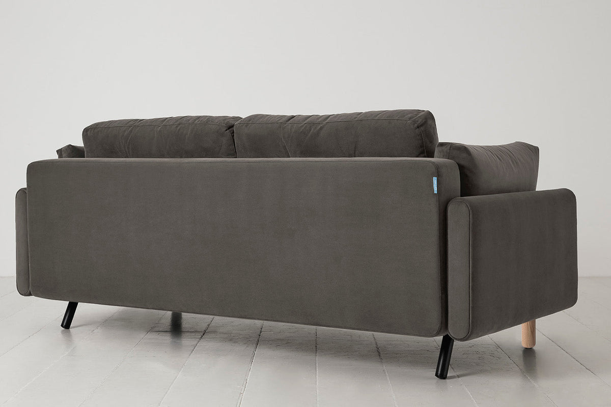 Model 04 Sofa Bed 3 Seater, Oak / Elephant