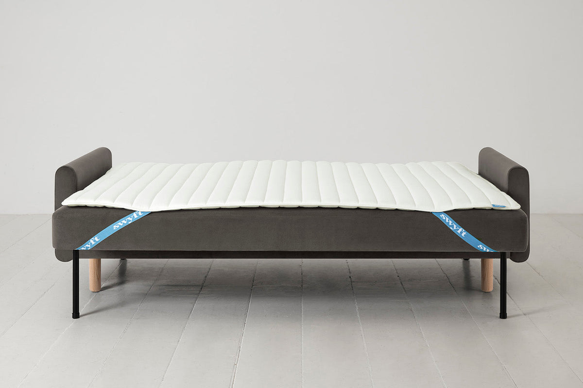 Model 04 Sofa Bed 3 Seater, Oak / Elephant