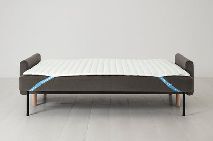 Model 04 Sofa Bed 3 Seater, Oak / Elephant