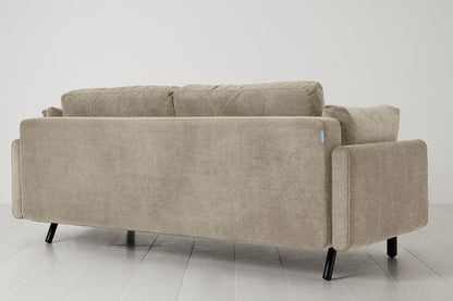 Model 04 Sofa Bed 3 Seater, Flax
