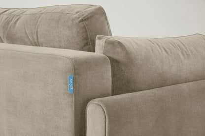 Model 04 Sofa Bed 3 Seater, Flax