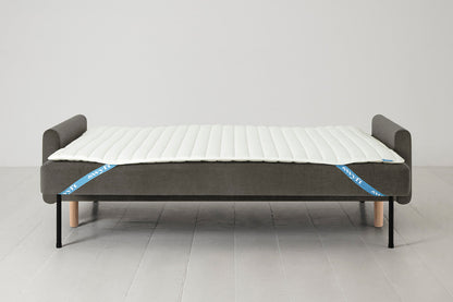Model 04 Sofa Bed 3 Seater, Oak / Mink