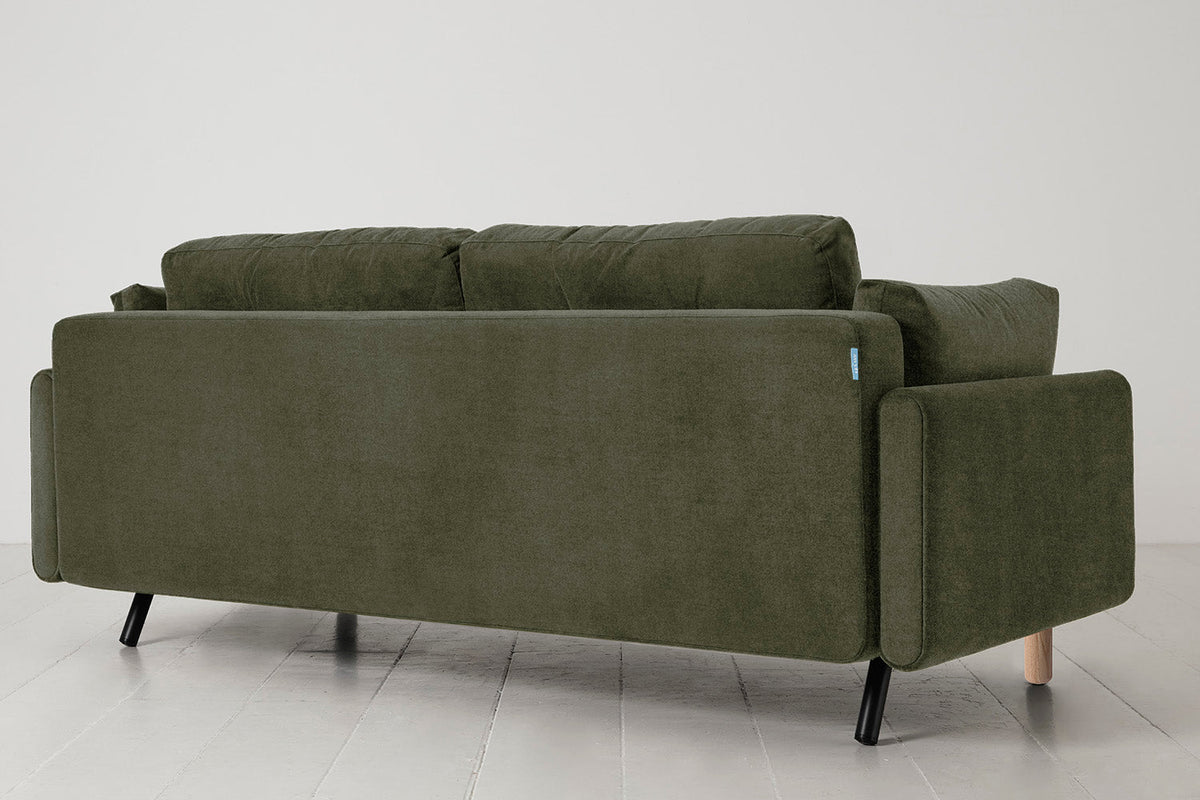 Model 04 Sofa Bed 3 Seater, Oak / Pine