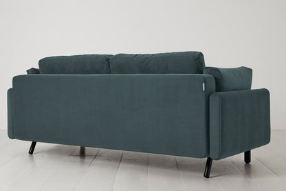 Model 04 Sofa Bed 3 Seater, Petrol