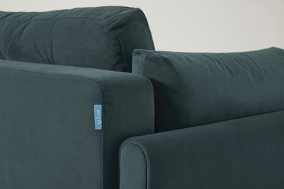 Model 04 Sofa Bed 3 Seater, Petrol