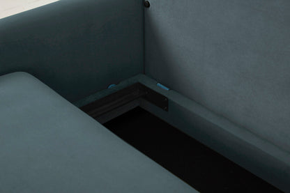 Model 04 Sofa Bed 3 Seater, Petrol