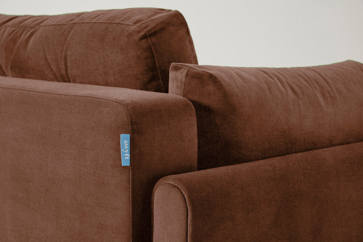 Model 04 Sofa Bed 3 Seater, Russet