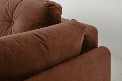 Model 04 Sofa Bed 3 Seater, Russet