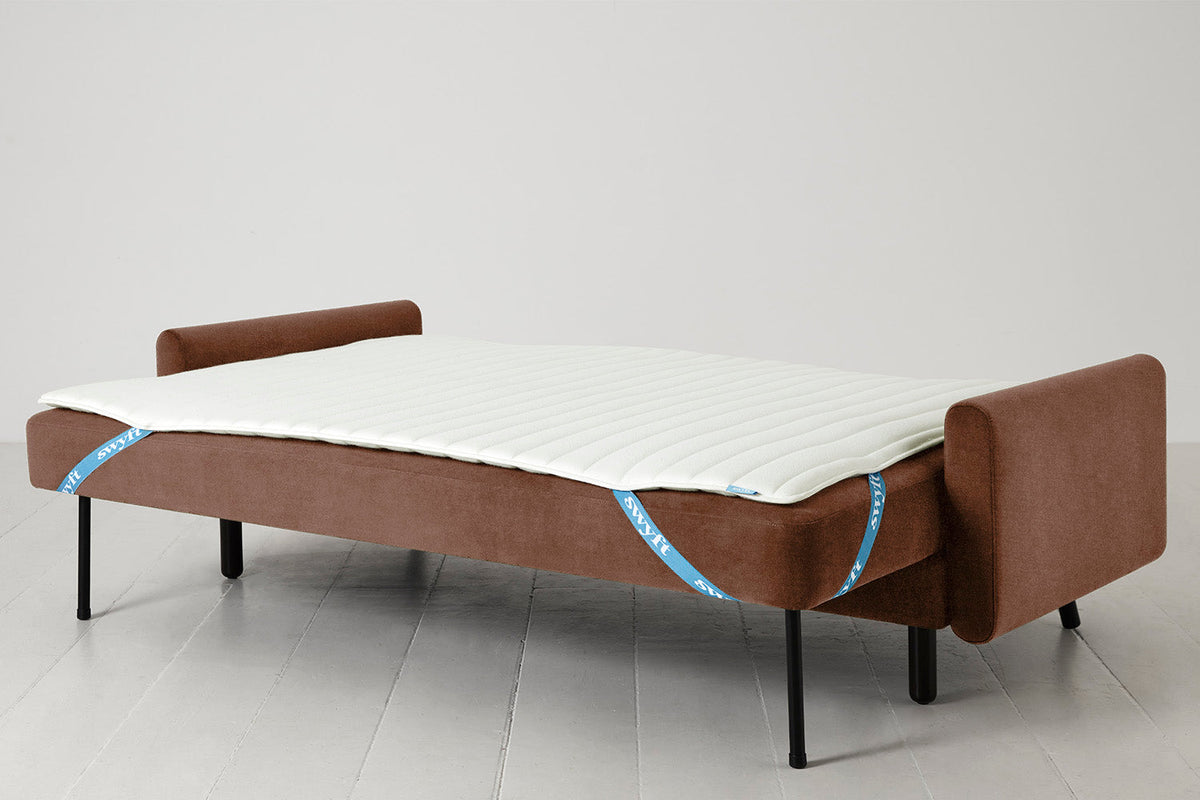 Model 04 Sofa Bed 3 Seater, Russet