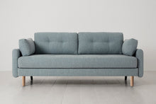 Model 04 Sofa Bed 3 Seater, Oak / Seaglass