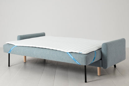 Model 04 Sofa Bed 3 Seater, Oak / Seaglass