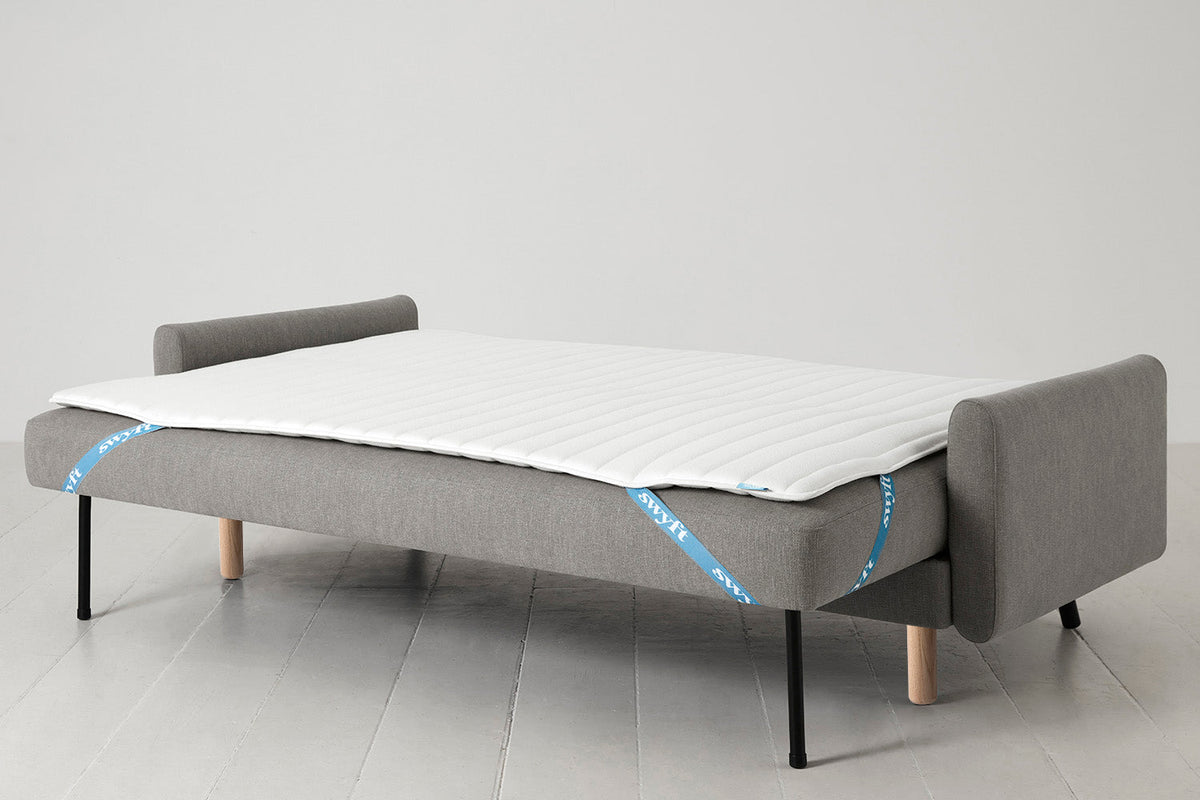 Model 04 Sofa Bed 3 Seater, Oak / Shadow