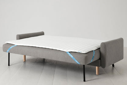 Model 04 Sofa Bed 3 Seater, Oak / Shadow