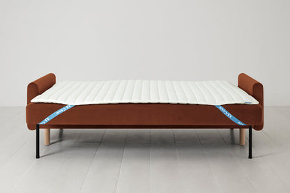 Model 04 Sofa Bed 3 Seater, Oak / Umber