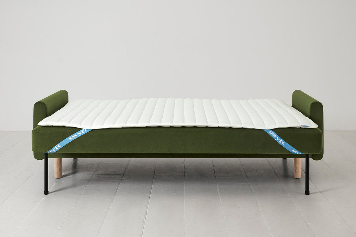 Model 04 Sofa Bed 3 Seater, Oak / Vine