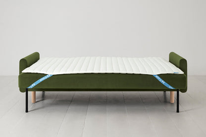 Model 04 Sofa Bed 3 Seater, Oak / Vine